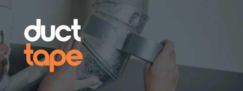 Duct tape engineered for strength and reliability in tough conditions.